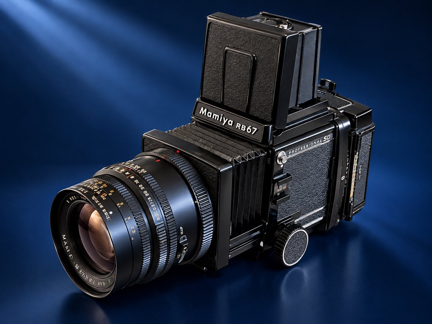 Mamiya RB67 Professional SD – K/L90mm f/3.5 L Floating Syst., Ophalen of Verzenden, Zo goed als nieuw, Spiegelreflex, Overige Merken