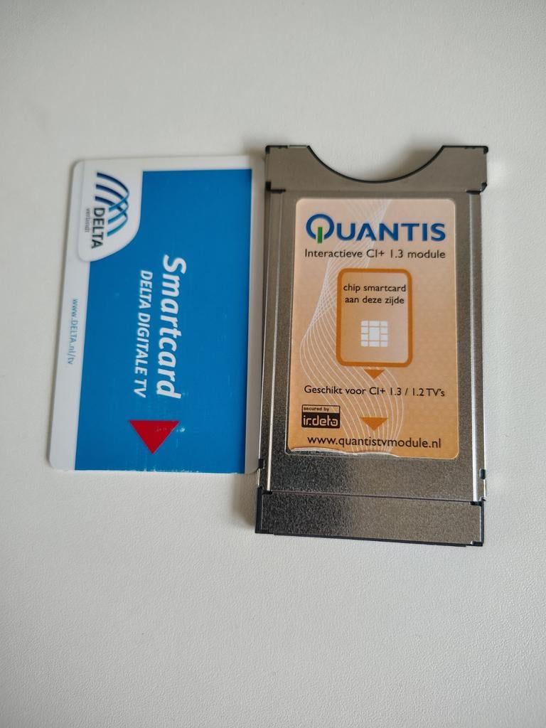 CL+ module 1.3 met Delta smartcard, Ophalen of Verzenden, Gebruikt