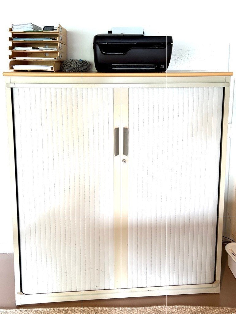 roldeurkast, archiefkast, dossierkast, kantoorkast, Huis en Inrichting, Kasten | Roldeurkasten en Archiefkasten, Gebruikt, 100 tot 150 cm