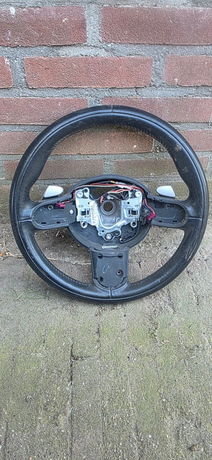 Mini cooper r50 r52 r53 stuur zonder airbag en kapjes, Auto-onderdelen, Besturing, Ophalen, Mini