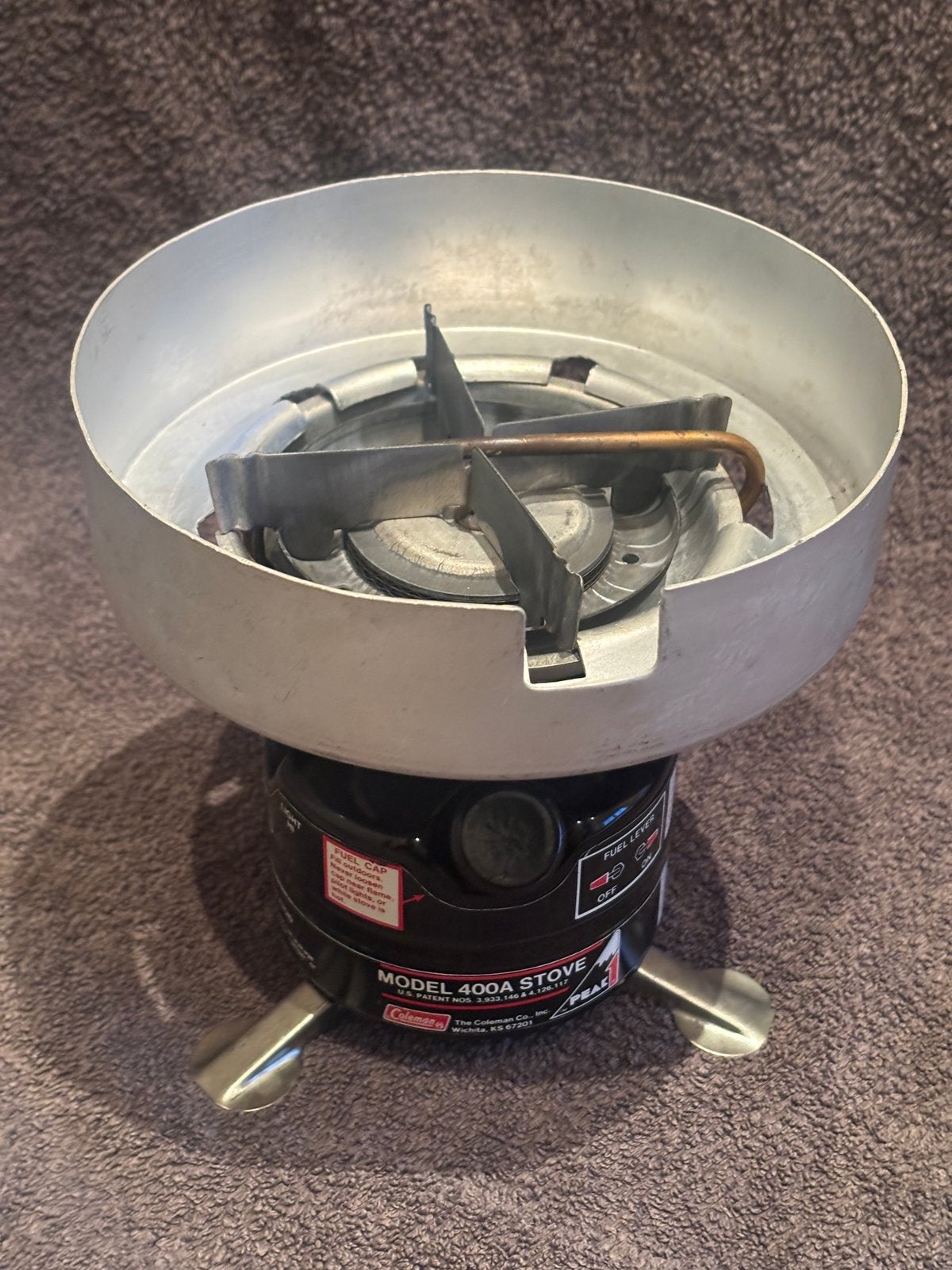 windscreen voor Coleman stove, Caravans en Kamperen, Kampeeraccessoires, Ophalen of Verzenden, Gebruikt