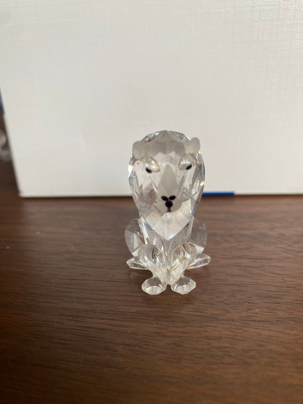 Swarovski Kristal Leeuw Figuur - Zo goed als nieuw, Ophalen of Verzenden, Zo goed als nieuw, Figuurtje
