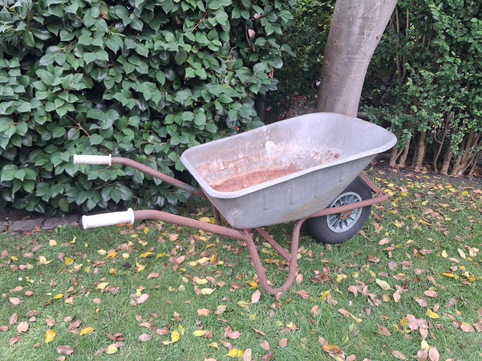 Robuuste kruiwagen voor tuin en bouw, Ophalen, Gebruikt, Handmatig, Eenwielig