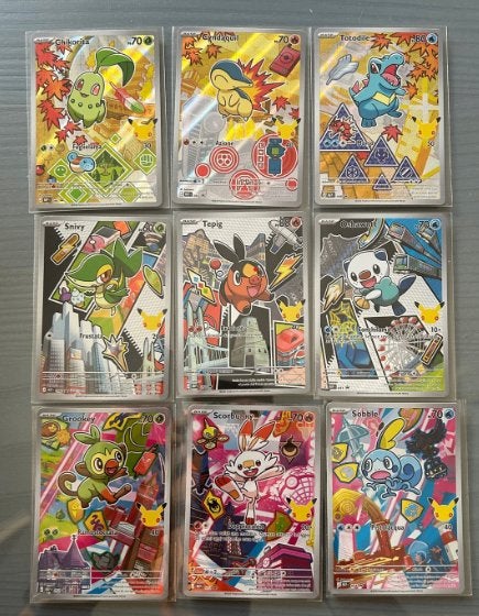 Pokemon First Partner series 2 compleet set, Ophalen of Verzenden, Zo goed als nieuw, Meerdere kaarten, Foil