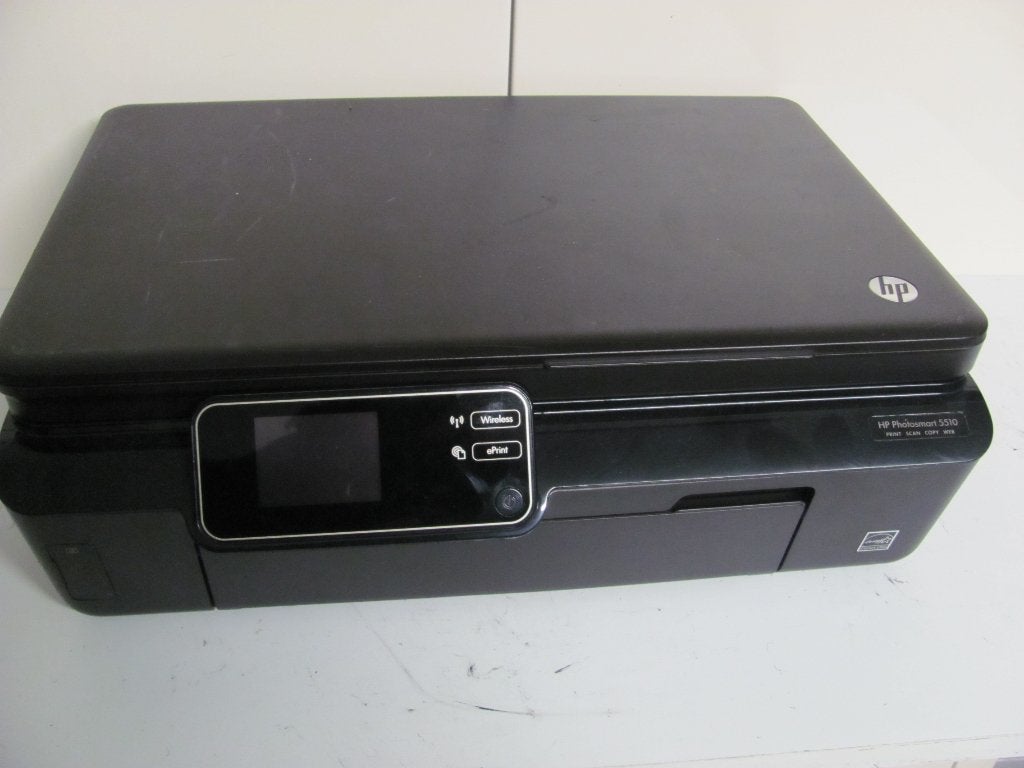 HP photosmart 5510  met nog redelijke cardtridges, Computers en Software, Inkjetprinter, All-in-one, Draadloos, Ophalen of Verzenden