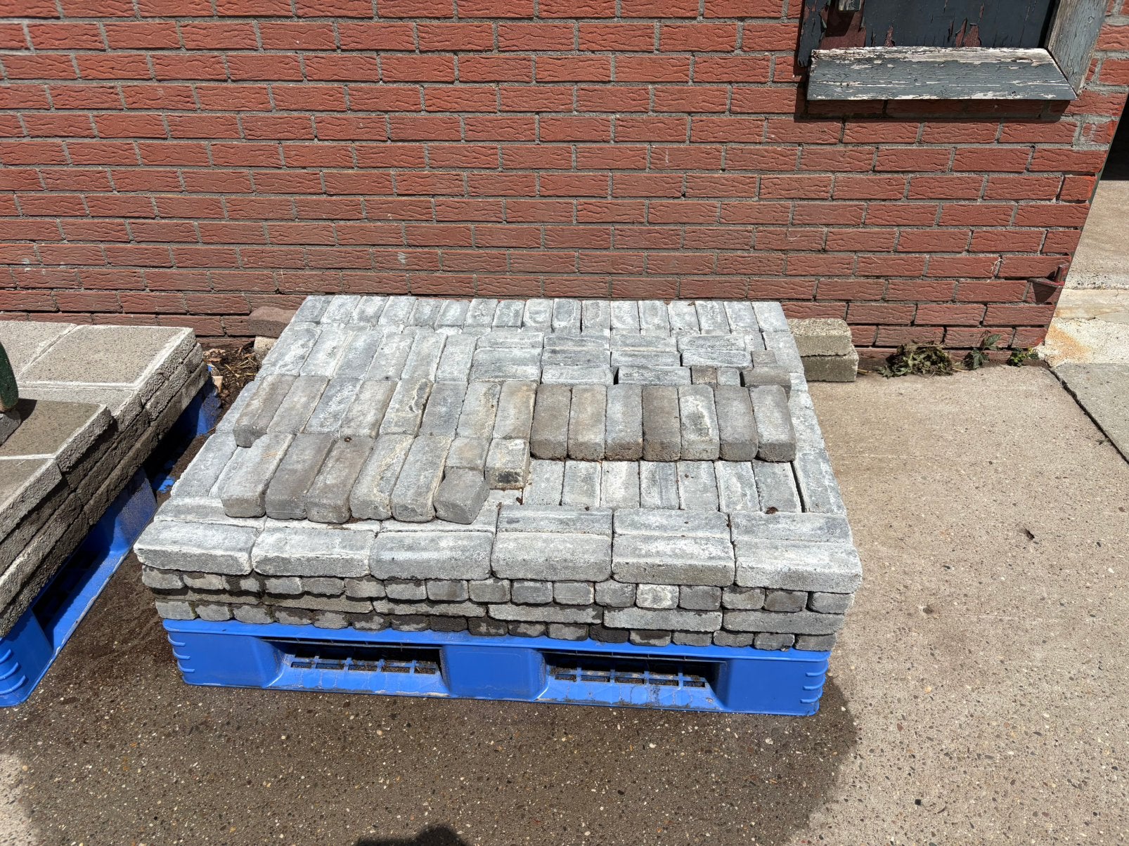 Waaltjes / betonklinkers 16m2, Ophalen, Nieuw, Beton, Klinkers
