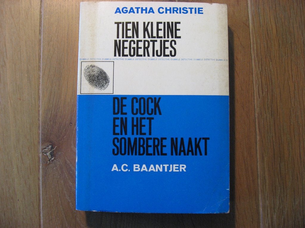tien kleine negertjes / De Cock en het sombere naakt, Verzenden, Zo goed als nieuw, A.C. Baantjer
