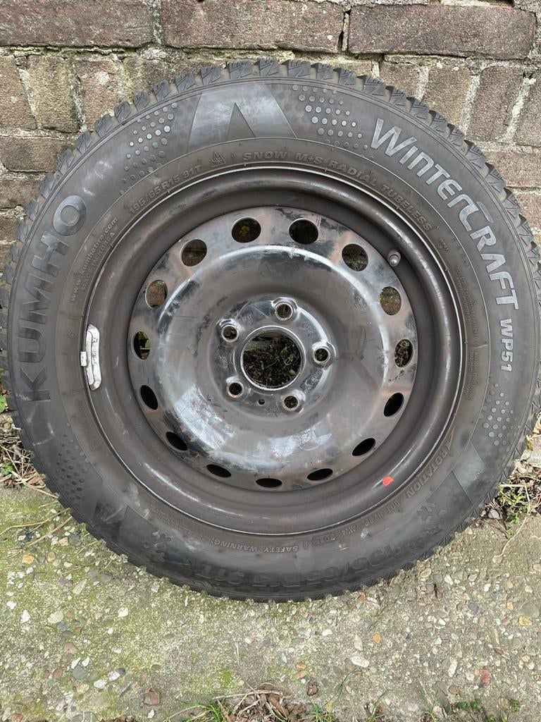 Winterbanden op velg Kia Venga 2015, Ophalen