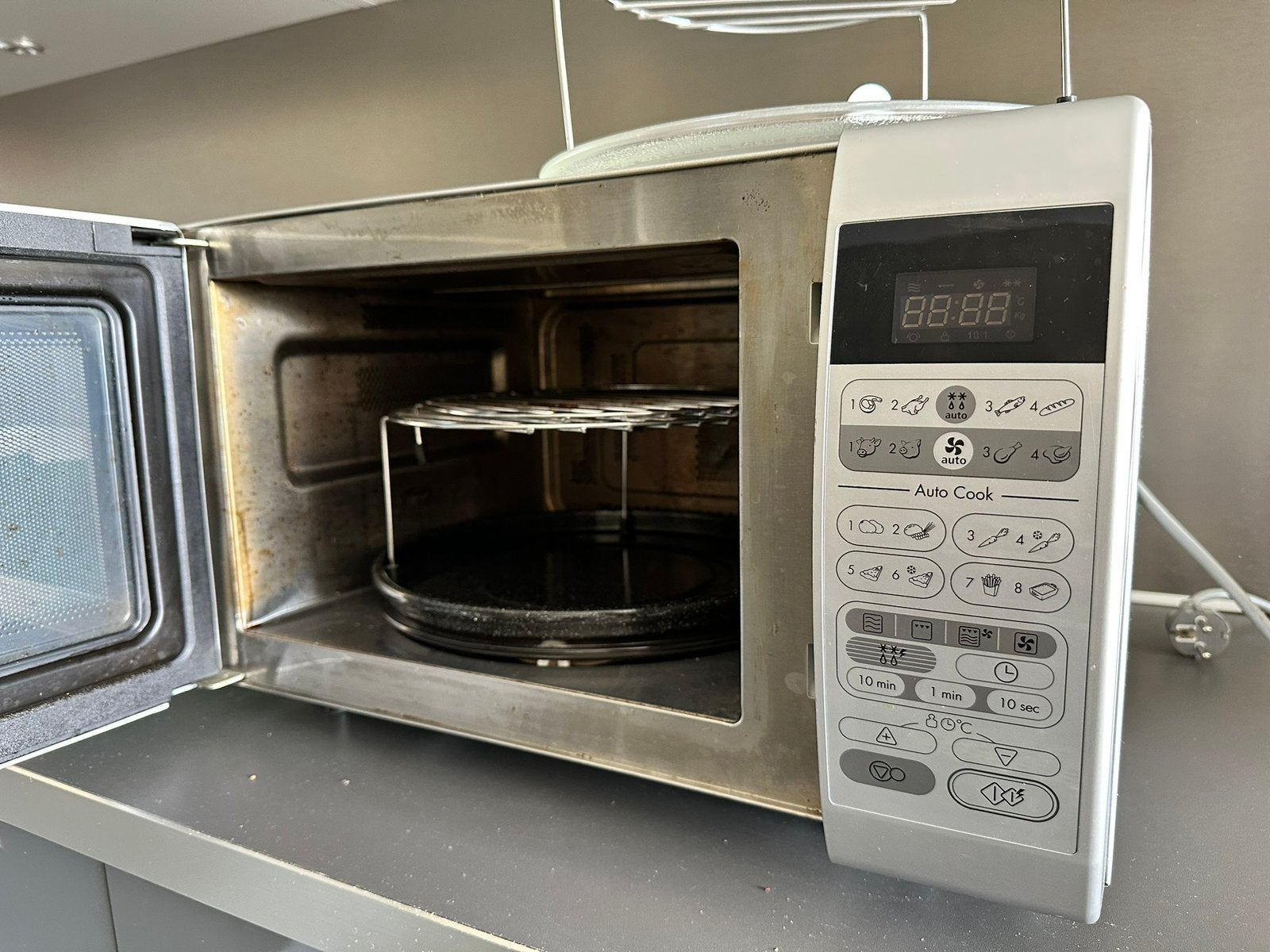 Oven magnetron combi LG, Ophalen, Minder dan 45 cm, Combi-oven, Draaiplateau