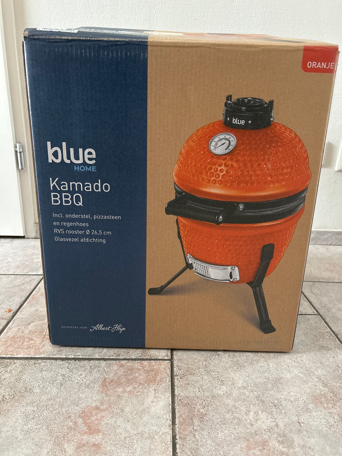 Blue Home Kamado BBQ - Nieuw in doos!, Tuin en Terras, Barbecue-accessoires, Ophalen, Nieuw