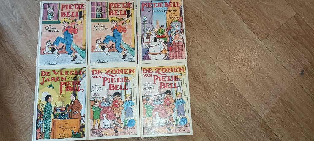 Pietje Bell/4 titels/zie beschrijving/1,49 p/st/harde kaft, Ophalen of Verzenden, Gelezen, Abkoude, Chr.van, Fictie