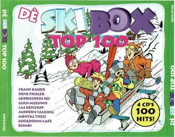 Various – Dè Ski Box Top 100 2005 4XCD, Verzenden, Zo goed als nieuw, Pop, Boxset
