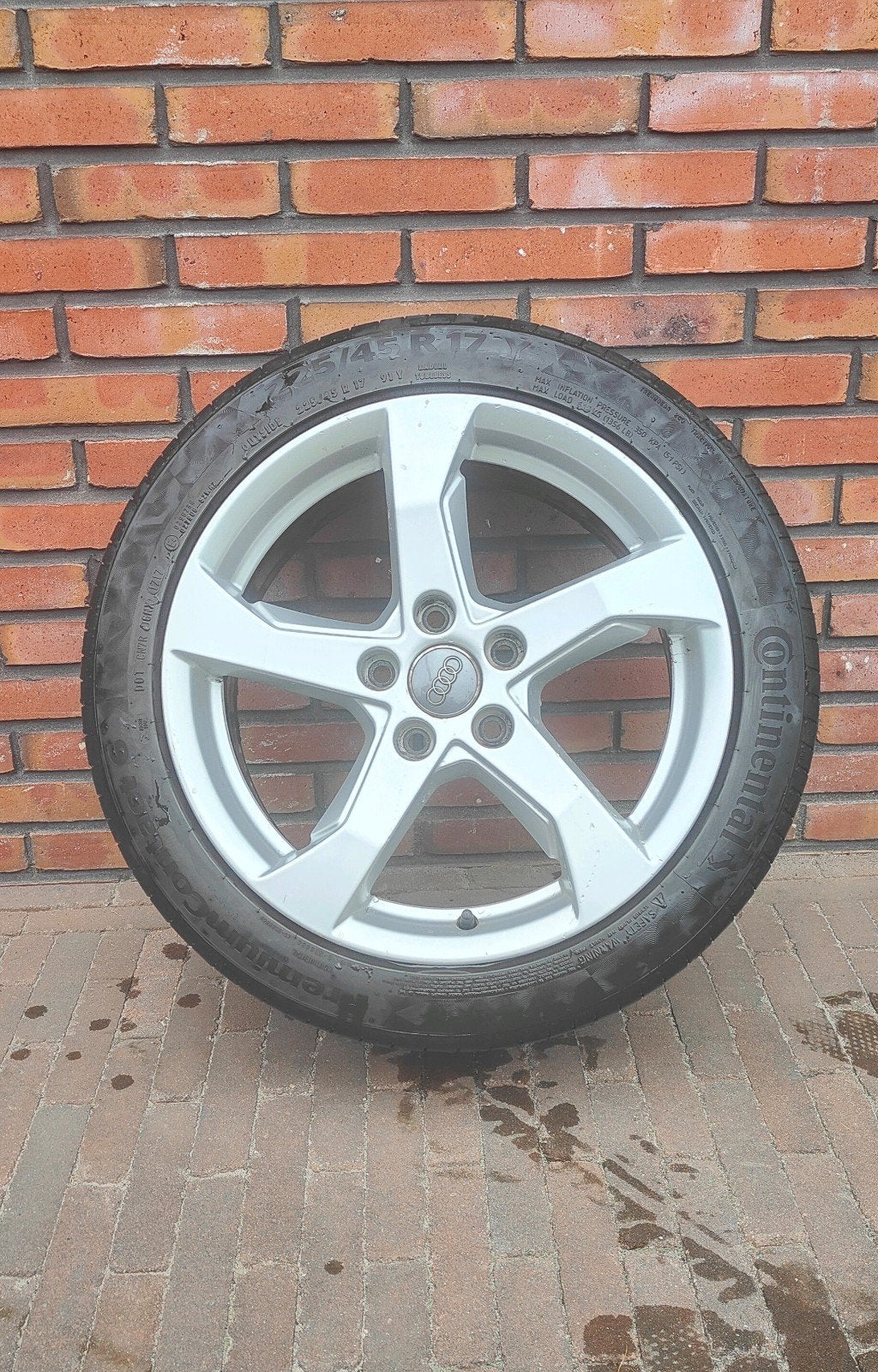 Originele Audi A3 8V 17 inch velgen 5x112, Auto-onderdelen, Banden en Velgen, Ophalen, Gebruikt, Banden en Velgen, 17 inch