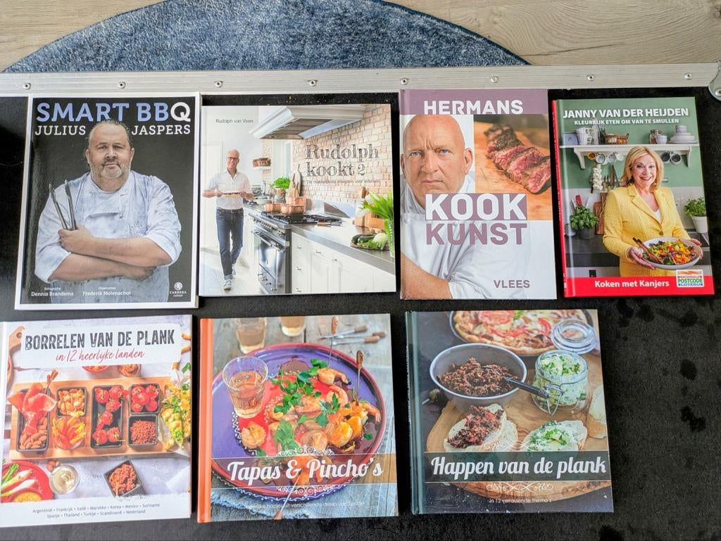 Kook- en hapjesboeken, Ophalen