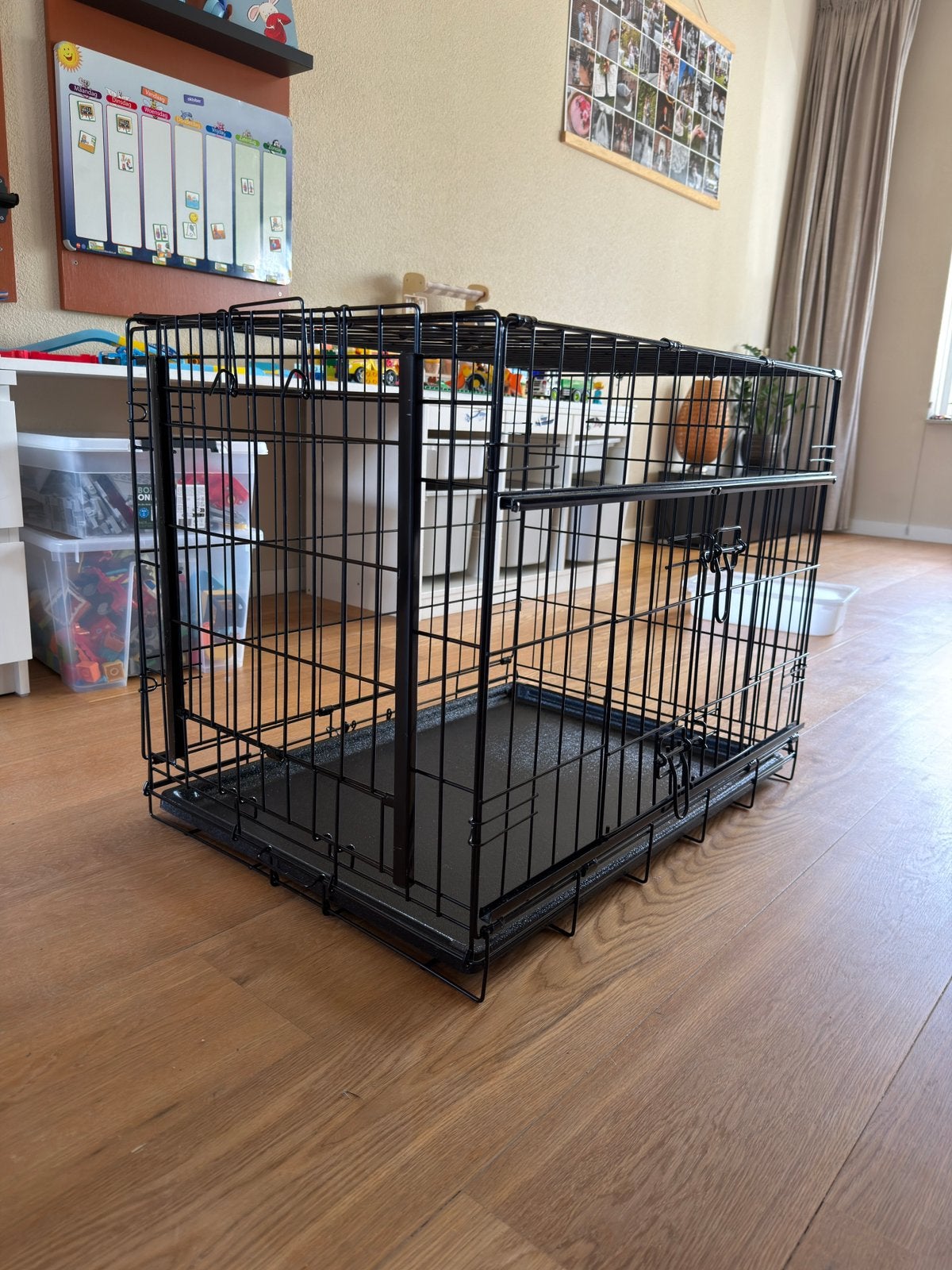 Adori bench met schuifdieren 76x53x61cm, Ophalen, Zo goed als nieuw
