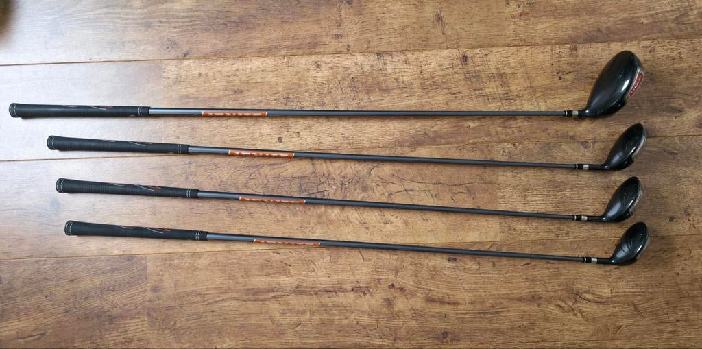 Nike Ignite Golf Clubs Set - 4 Stuks driver, 3w 5w en 7w, Sport en Fitness, Ophalen of Verzenden, Gebruikt, Set, Overige merken