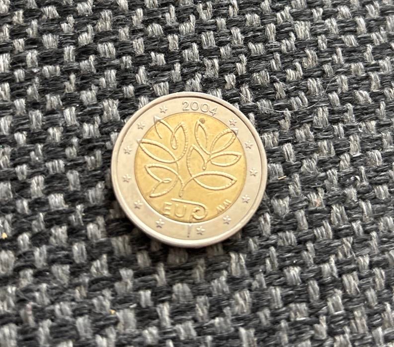 2 Euro munt Finland 2004, Ophalen, Finland, 2 euro, Losse munt