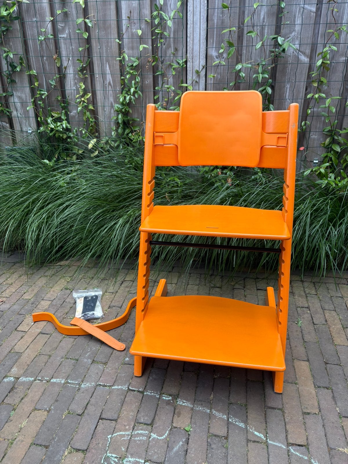 Stokke Trip Trap met accessoires, Ophalen, Gebruikt, Meegroeistoel, Aanschuifbaar