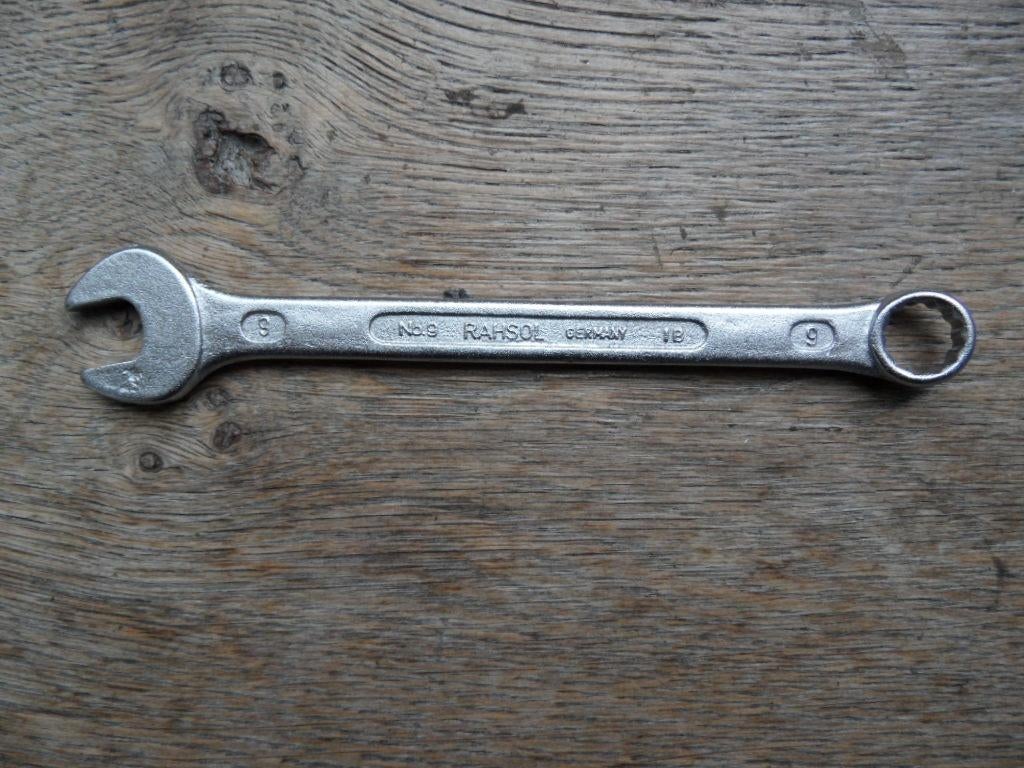 Rahsol (Gedore Solingen) No 9 steekringsleutel maat 9 11 14, Ophalen of Verzenden, Zo goed als nieuw