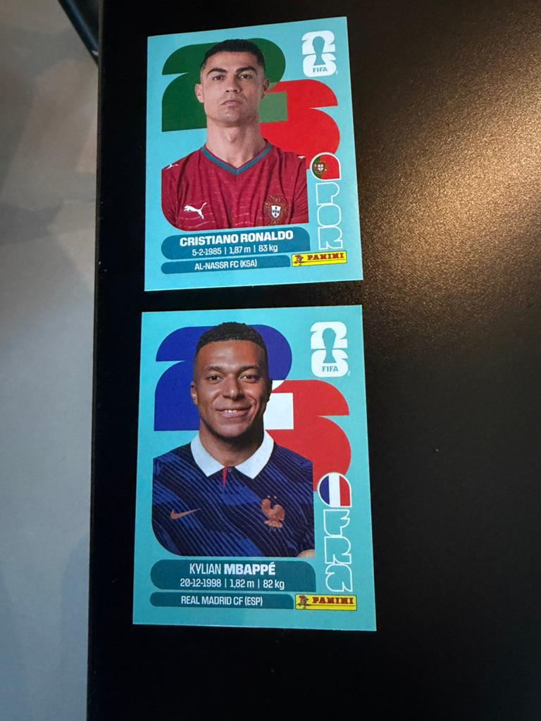 Mbappe en Ronaldo, Verzamelen, Ophalen of Verzenden, Buitenlandse clubs