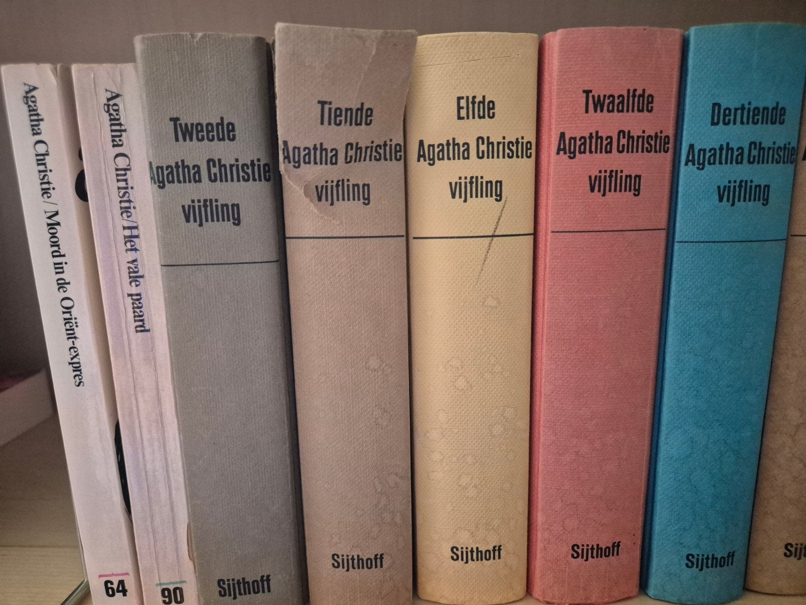 Meerdere Agatha Christie boeken, Ophalen of Verzenden, Gelezen, Agatha Christie