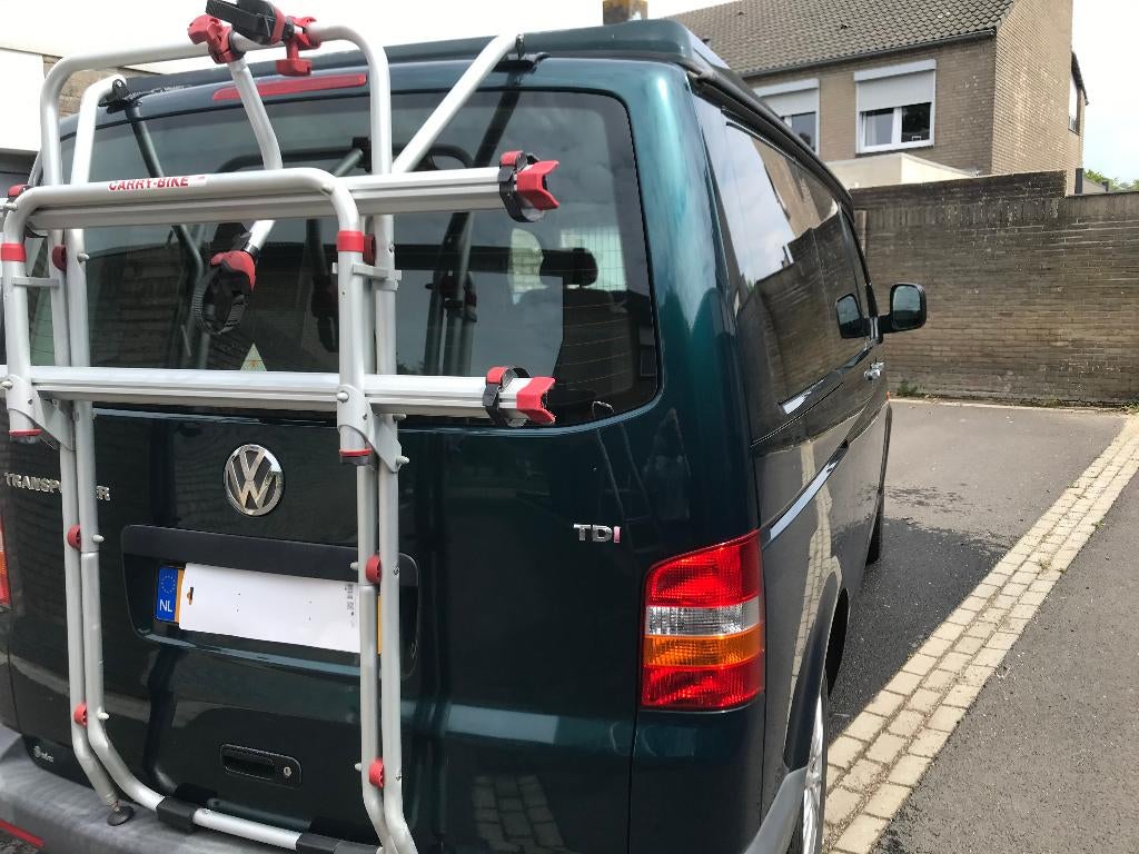 VW-bus- TRANSPORTER-T5--CAMPER., Voorwielaandrijving, Stof, Overige kleuren, Particulier