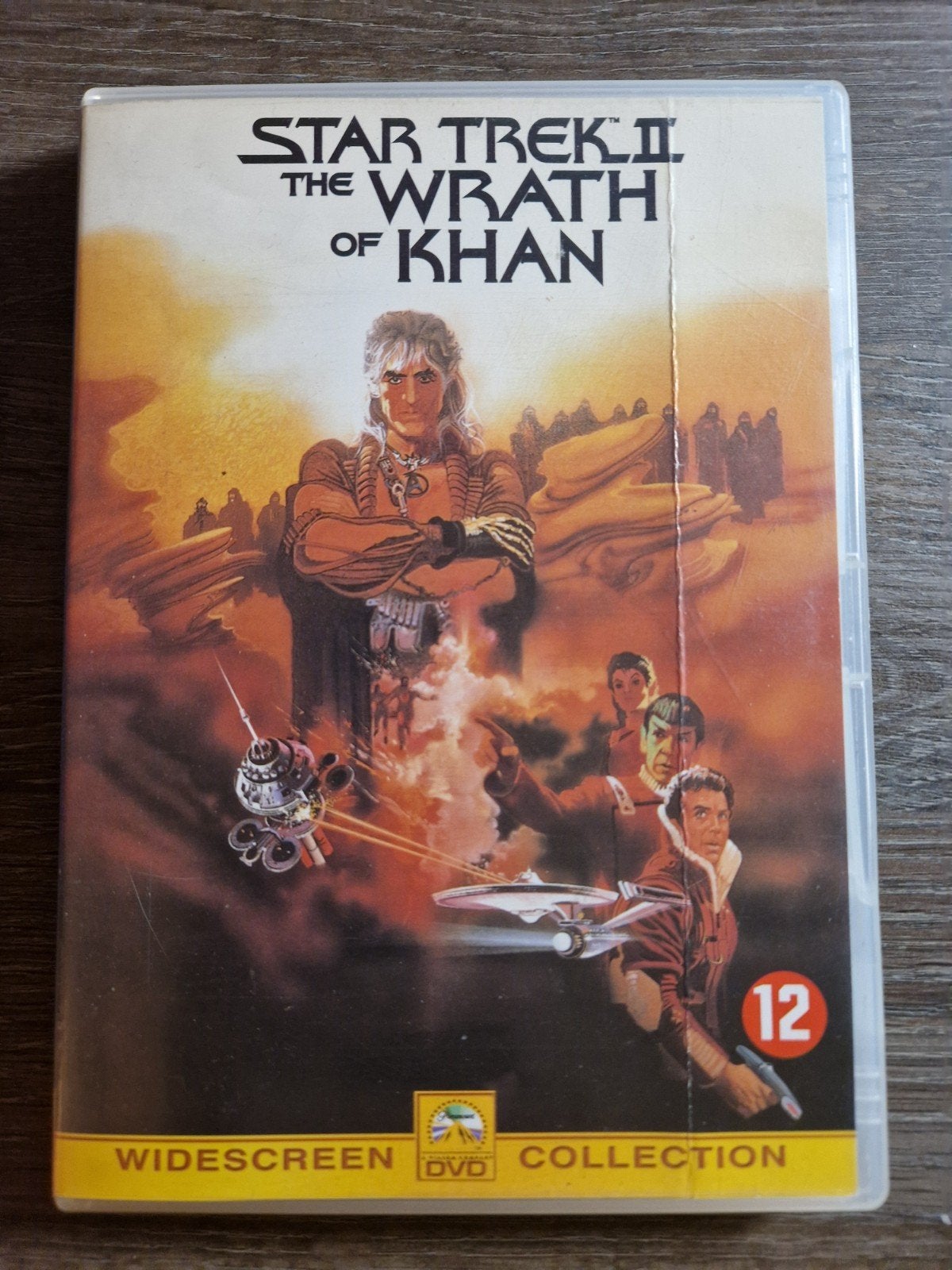Star Trek: The Wrath of Khan (1982) dvd, Gebruikt, Science Fiction, Vanaf 12 jaar, Ophalen of Verzenden