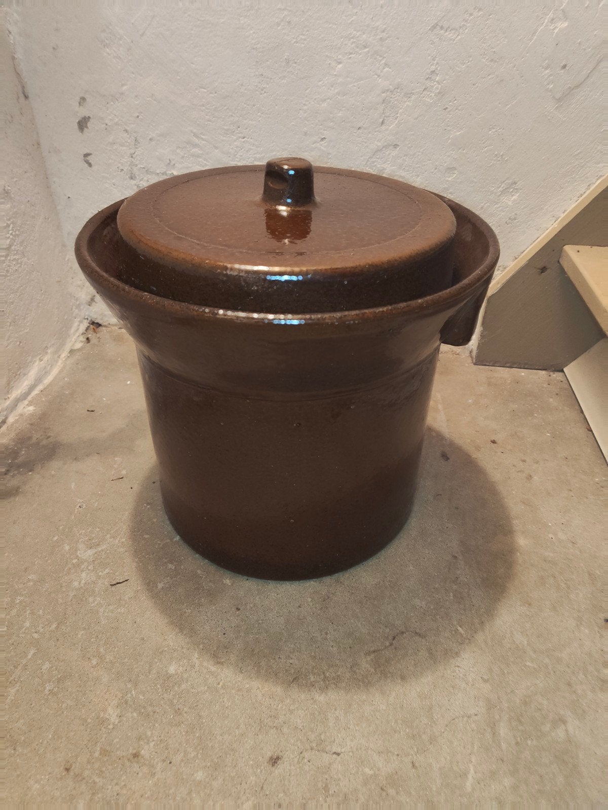 Zuurkoolpot Bretten 1992. 10 liter, Ophalen