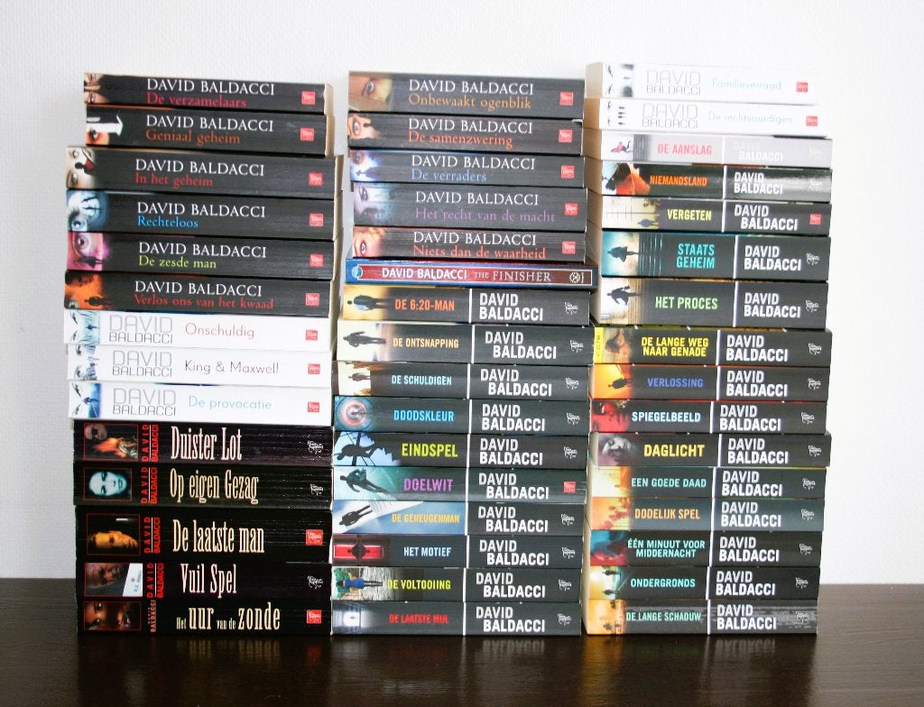 David Baldacci Boeken - Los te koop, Boeken, Ophalen of Verzenden, Zo goed als nieuw, David Baldacci