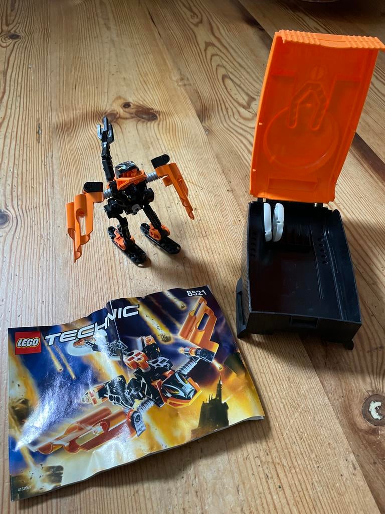 Lego Technic 8521 Slizer, Ophalen of Verzenden, Zo goed als nieuw, Complete set, Lego