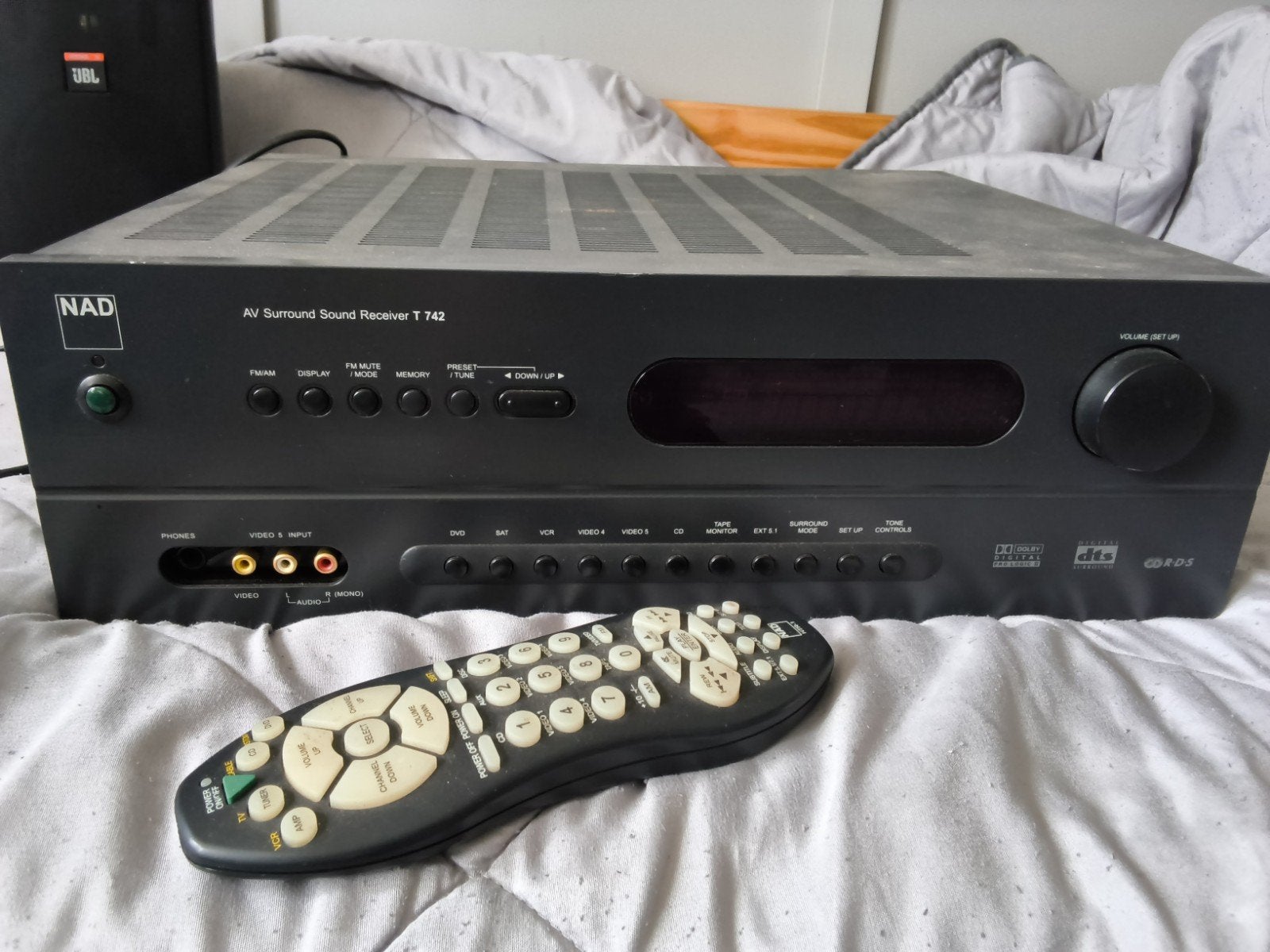te koop.  NAD av reciever met afstandsbediening, Ophalen, Overige merken