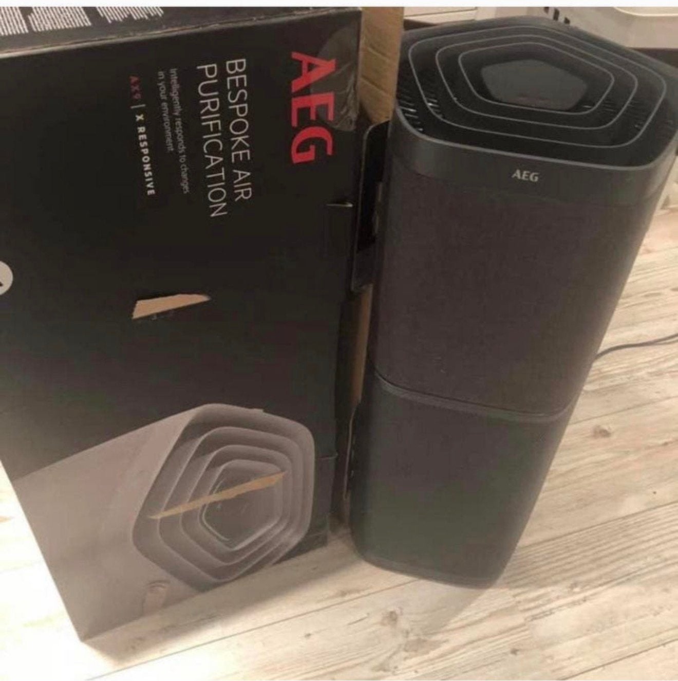 AEG AX-91 luchtreiniger, Ophalen, Zo goed als nieuw, Luchtreiniger
