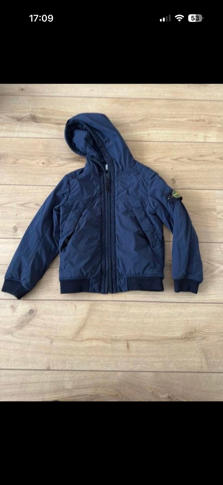 Stone Island jas maat 6 jaar, Ophalen of Verzenden, Zo goed als nieuw, Jongen