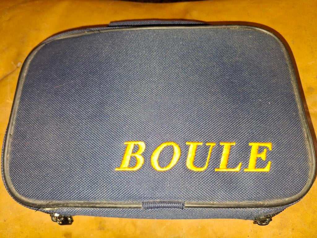 Jeu de boules, Petanque Set - 6 Ballen in Tas, Sport en Fitness, Bowlen, Ophalen of Verzenden, Gebruikt, Bal