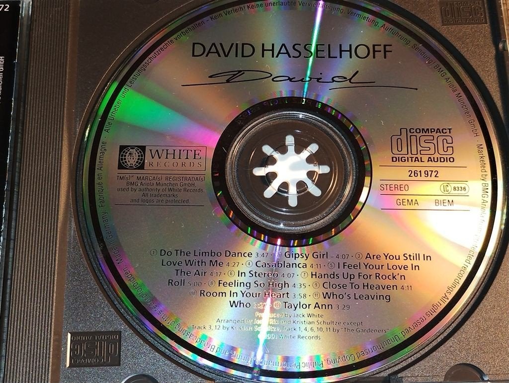 David Hasselhof - David, Ophalen of Verzenden, Zo goed als nieuw