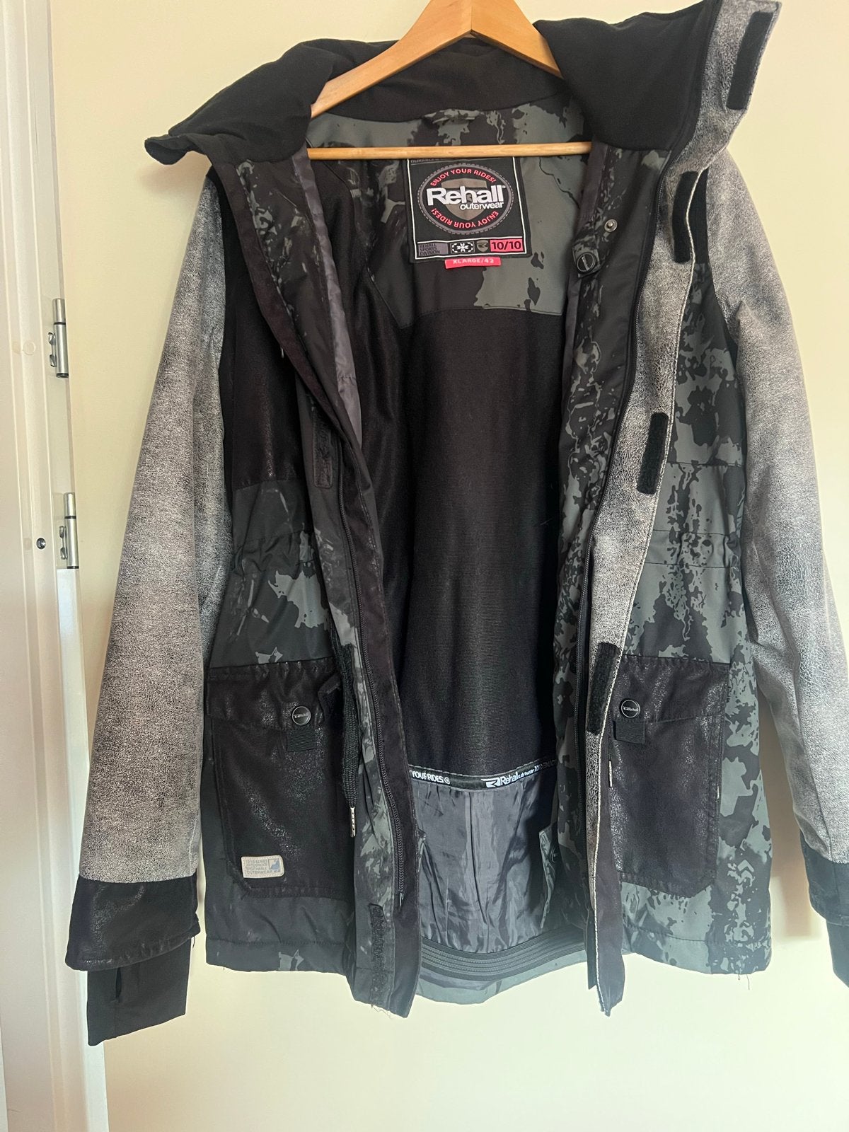 Rehall Outdoor Ski-jas Dames XL - Waterdicht & Warm, Rehall, Maat 42/44 (L), Ophalen of Verzenden, Zo goed als nieuw
