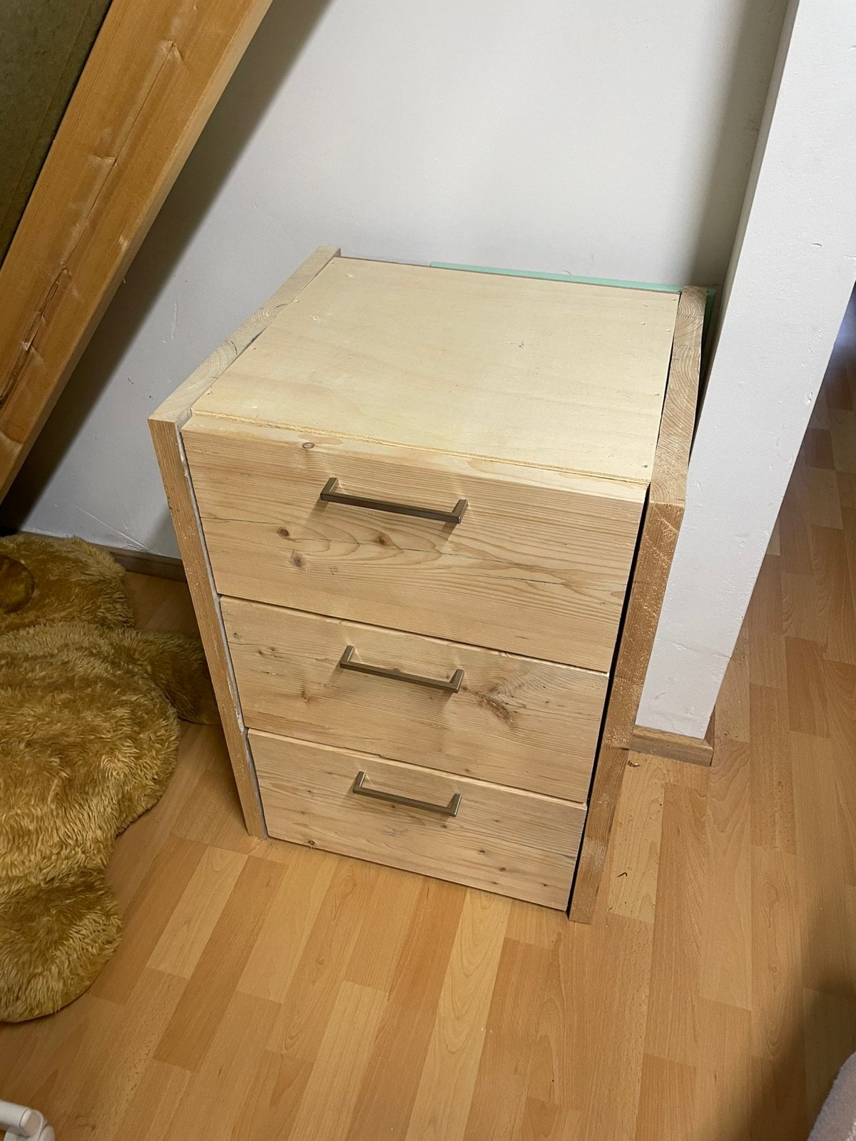 Laden blok steigerhout, Ophalen, 50 tot 100 cm, Zo goed als nieuw, 3 of 4 laden