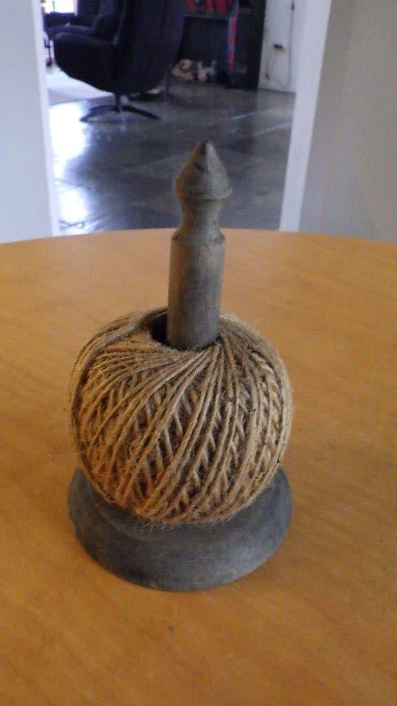 retro houten klos met touw, Ophalen of Verzenden, Overige typen