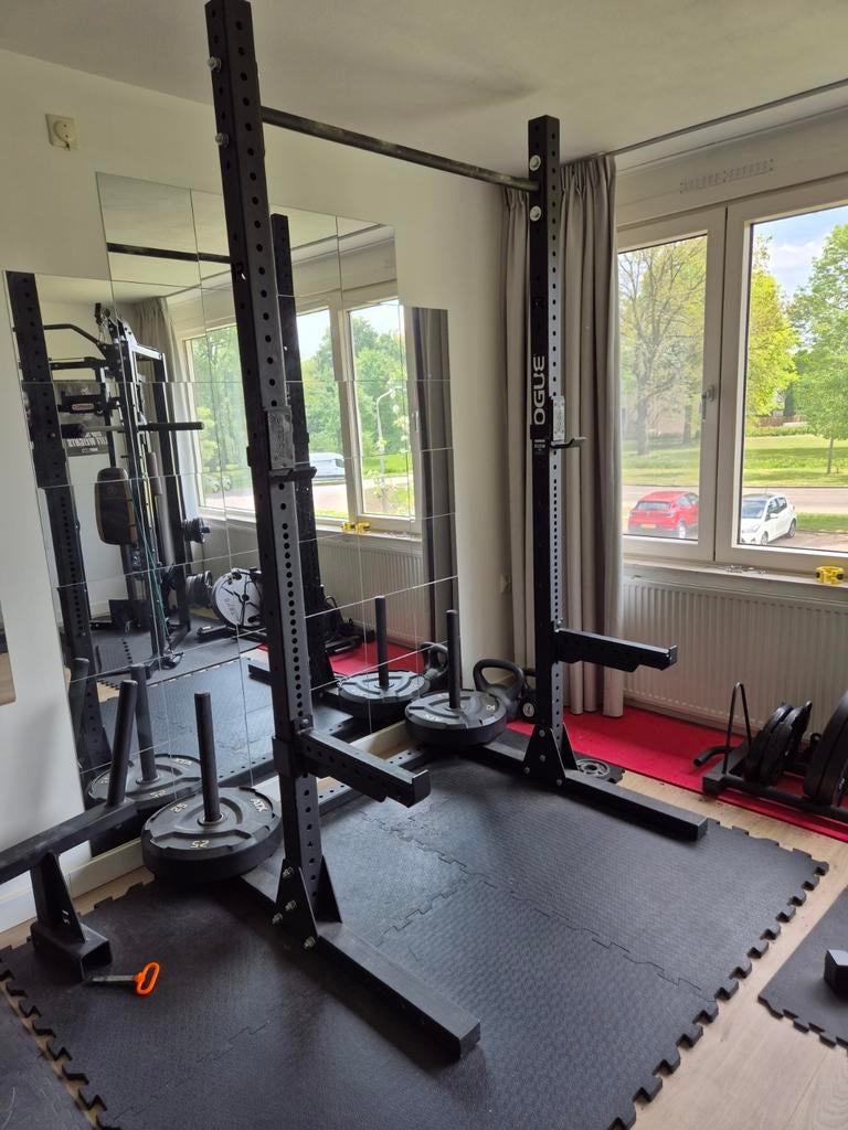 Rogue Squat Rack met accessoires, Ophalen, Krachtstation