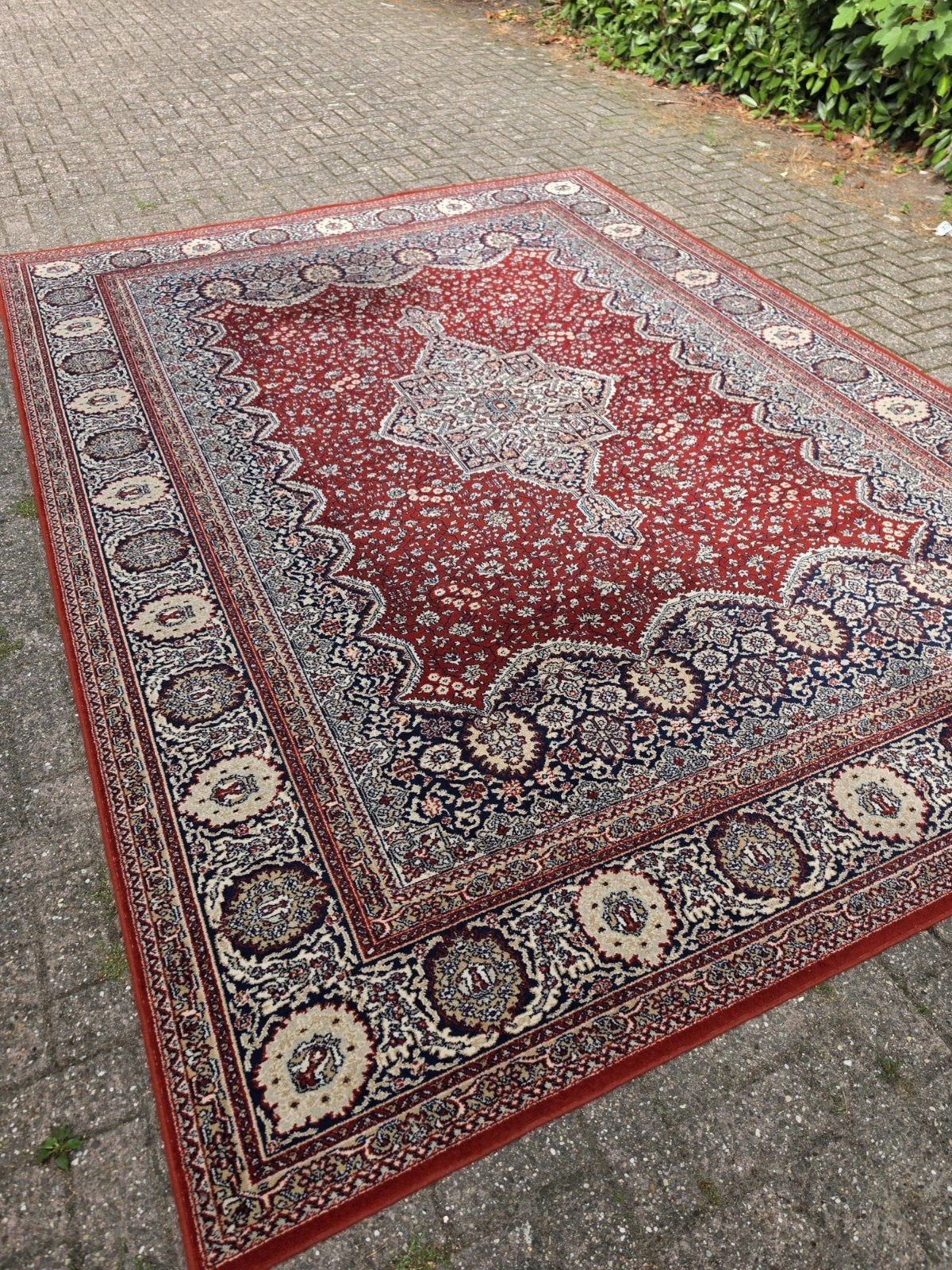 prachtig mega groot XXL vintage Perzisch tapijt 350x250!, Huis en Inrichting, Perzisch, 200 cm of meer, Ophalen of Verzenden, Zo goed als nieuw