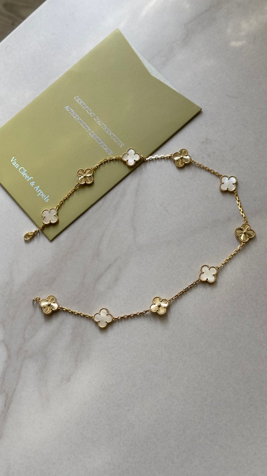 VAN CLEEF KETTING, Ophalen of Verzenden, Nieuw, Goud, Goud
