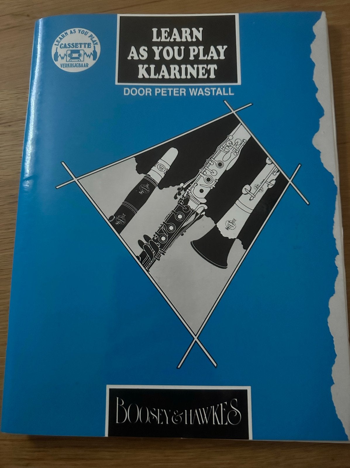Learn as you Play Klarinet - Boosey & Hawkes, Muziek en Instrumenten, Blaasinstrumenten | Klarinetten, Gebruikt, Hout, Ophalen of Verzenden