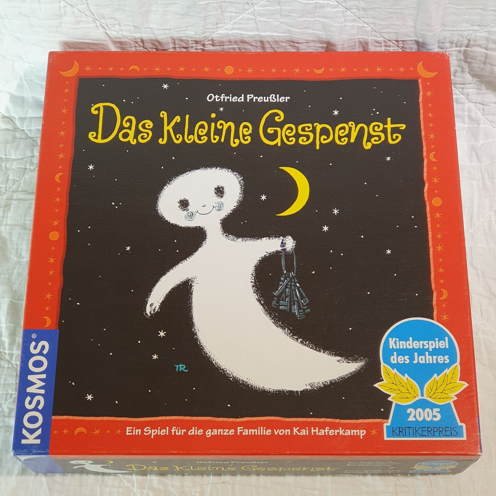 Bordspel - Das Kleine Gespenst / Casper en de spookschool 5+, Ophalen of Verzenden, Gebruikt