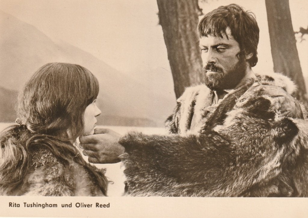 Oude Kaart Rita Tushingham & Oliver Reed, Verzenden, 1960 tot 1980, Ongelopen, Sterren en Beroemdheden