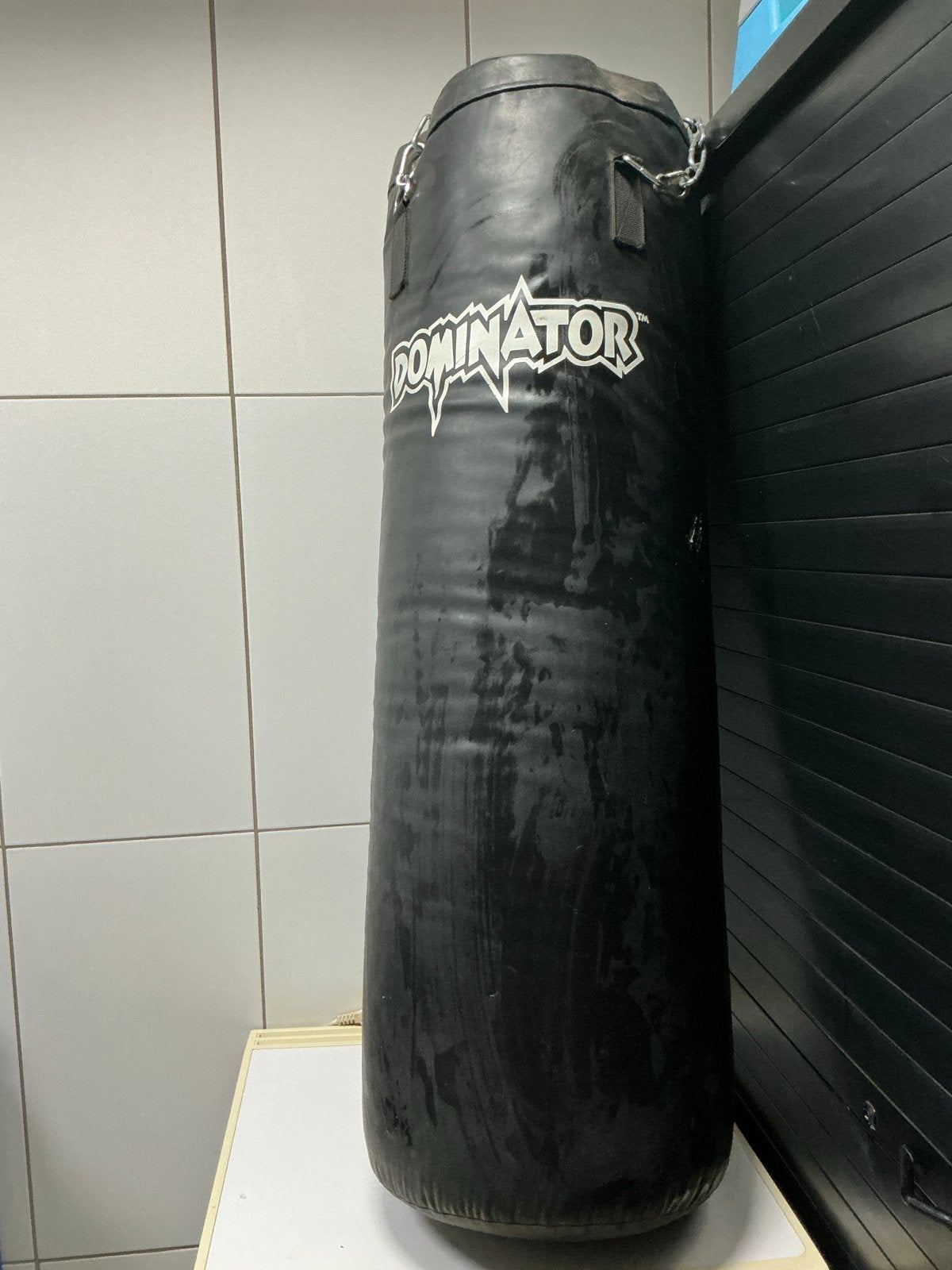 Dominator Bokszak - Zwart, 120 cm, Sport en Fitness, Ophalen, Gebruikt, Bokszak