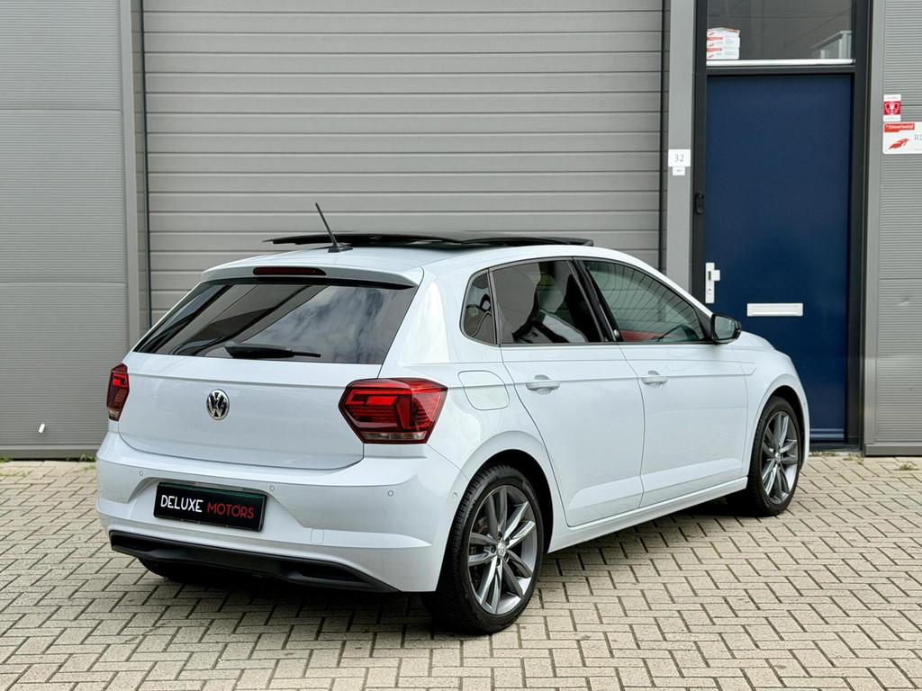 Volkswagen Polo 1.0 TSI Beats DSG Pano|Keyless|Camera|ACC, Stof, Gebruikt, Wit, Bedrijf