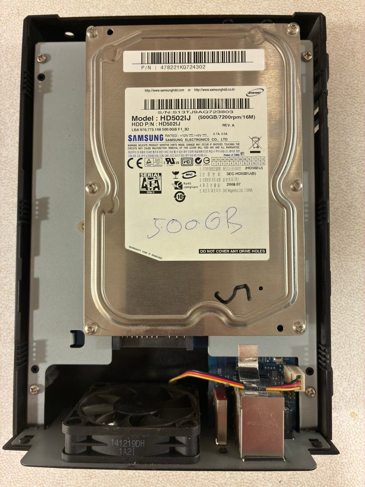 Synology NAS ds115j, Computers en Software, NAS, Ophalen, Zo goed als nieuw