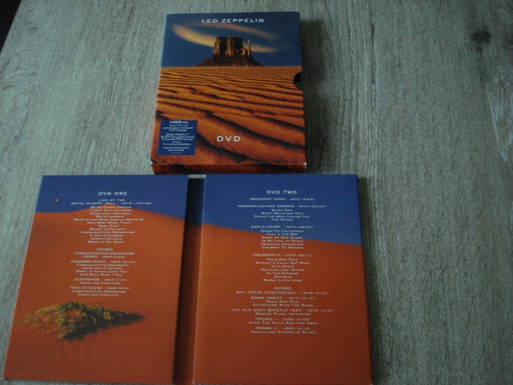 LED ZEPPELIN DUBBEL D.V.D., Alle leeftijden, Ophalen of Verzenden, Zo goed als nieuw, Concert