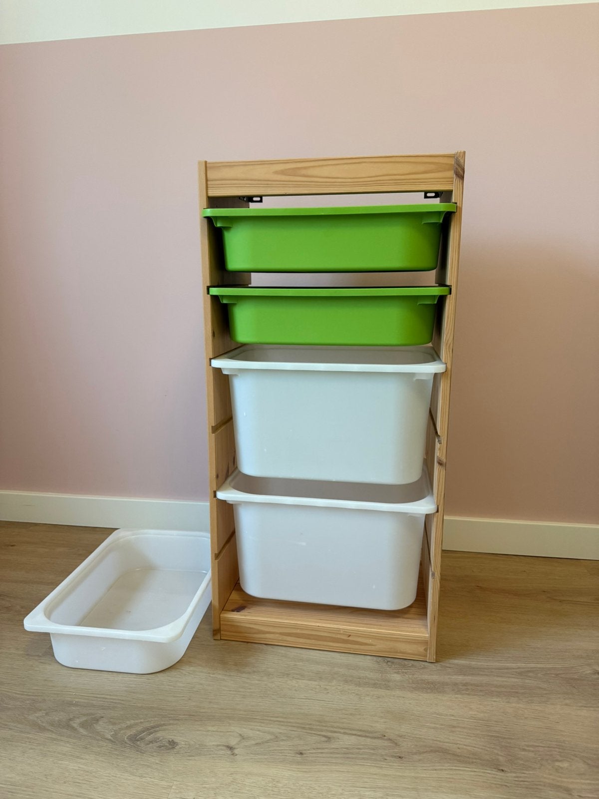 Trofast Ikea kastje met bakken, Ophalen, Gebruikt, Ikea