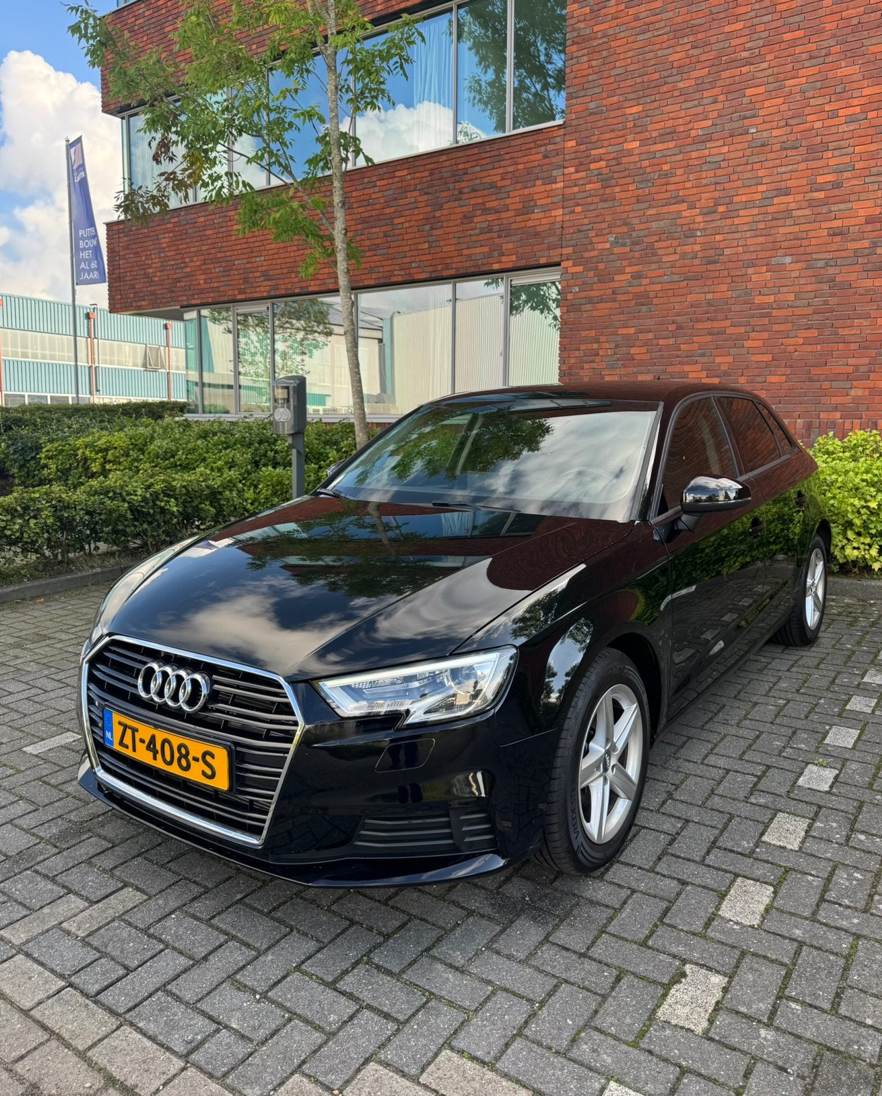 Audi A3 1.0 30 TFSI Pro Line Carplay Xenon PDC Airco 2018, Auto's, Voorwielaandrijving, Stof, 1165 kg, Zwart